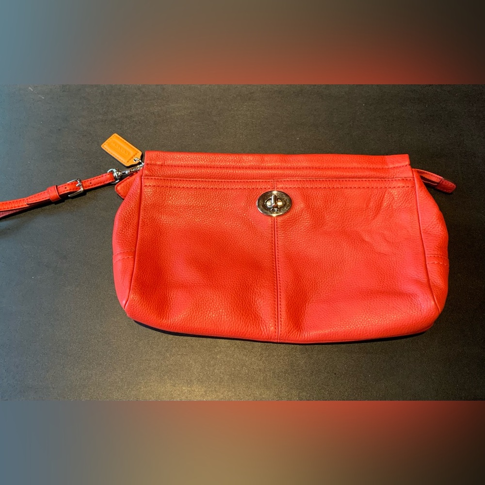 Coach clutch purse